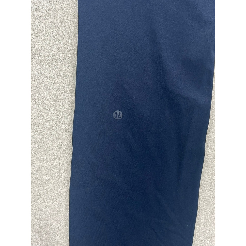 Lululemon On The Fly 7/8 Pant 25 True Navy Luxtreme Jogger Trouser Size 6 Sporty - Picture 6 of 9